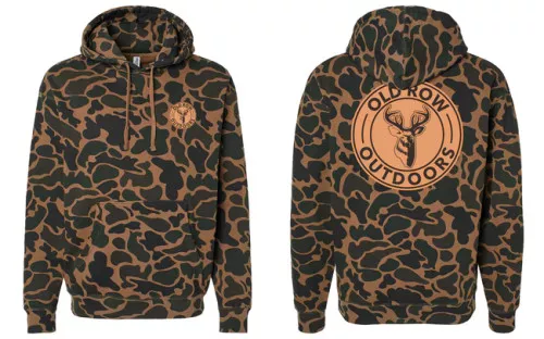 Outdoors Duck Circle Camo Hoody by Old Row