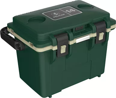 Pelican Coolers IM 14 Quart Backpack Hunter Green/Tan