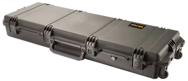 Pelican Storm iM3200 Scoped Rifle Case with Solid Foam Insert and Wheels 44" Polymer Black