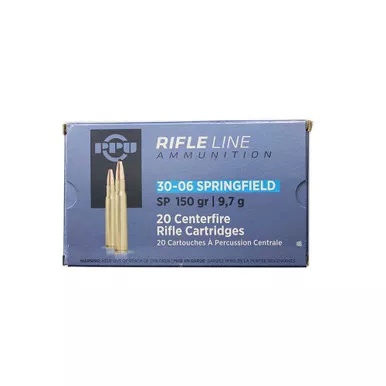 PPU Rifleline .30-06 150gr SP Box/20
