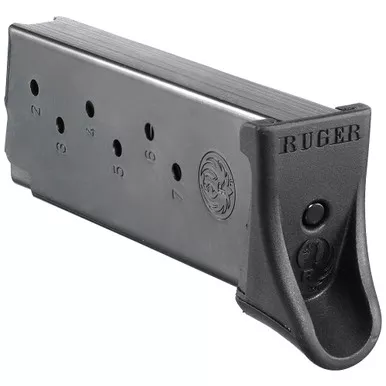 RUGER LC9 9mm 7 Rd Blued Magazine with Polymer Extended Base (90363)