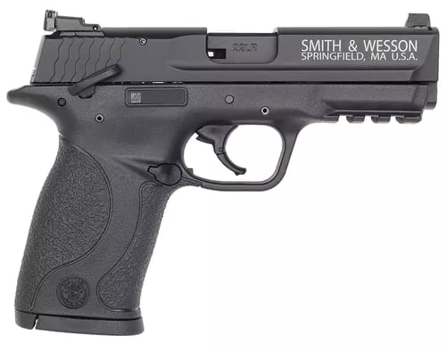 S&W M&P 22LR 3.6" BLK 10RD THDD BBL