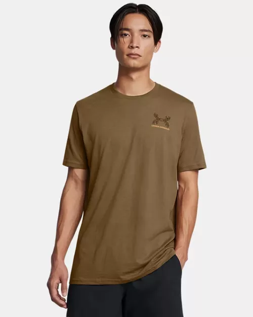 Schematic White Tail Short Sleeve Tee by Under Armour