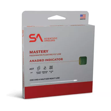 SCIENTIFIC ANGLERS Mastery Anadro Indicator Green / Yellow Fly Line