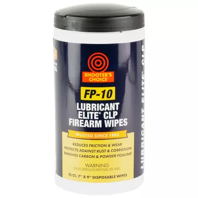 Shooter's Choice FP-10 CLP Wipes 75 Count