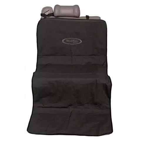 Shotgun Car Seat Cover in Black by Mud River