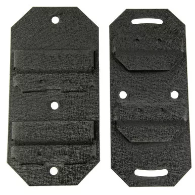 SKULL HOOKER LRG SHLDR FLUSH MNT BLK