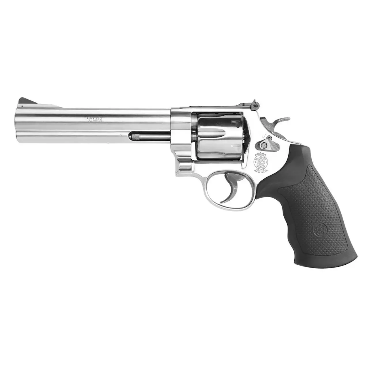 Smith & Wesson 610 Revolver 10mm Stainless Steel 6.5"