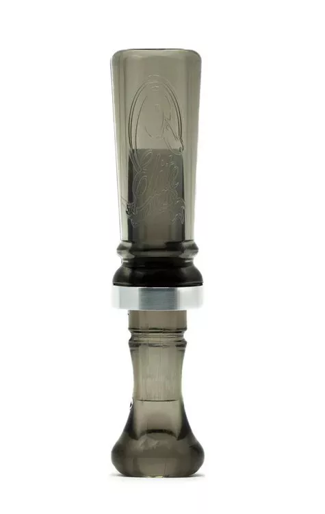 Smoke Poly Edge Double Reed Duck Call by Elite Duck Calls