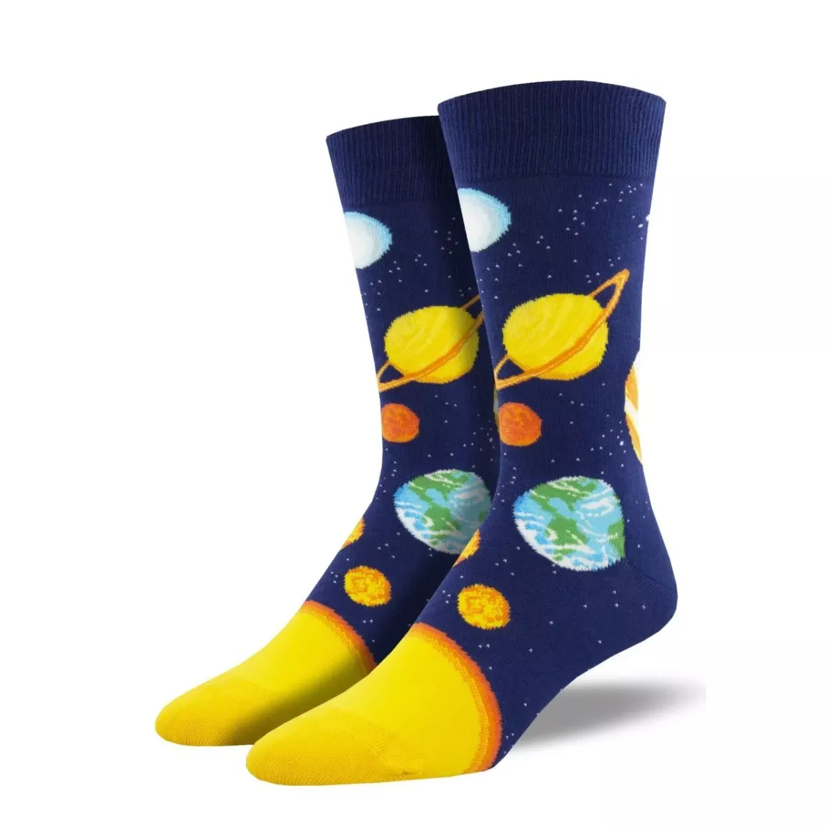 SockSmith Men's "Plutonic Relationship" Navy Socks