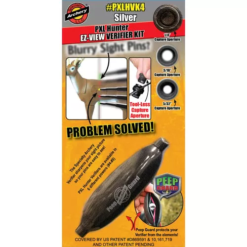 Specialty Archery PXL Hunter EZ-View Verifier KitNo. 4 Silver