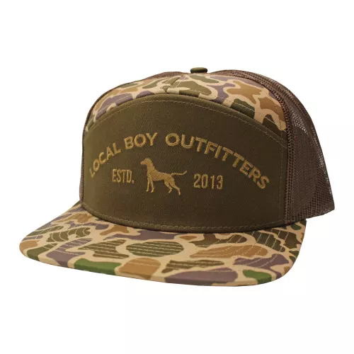 Steady Gaze 7 Panel Hat by Local Boy Outfitters