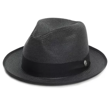 STETSON Men's Latte Milan Fedora Hat