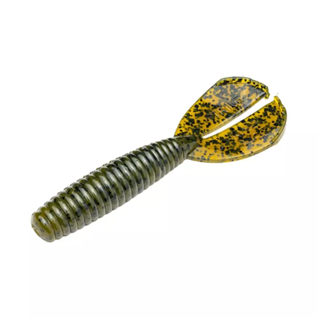 Strike King Rage Magnum Menace Grub 4”-Green Pumpkin