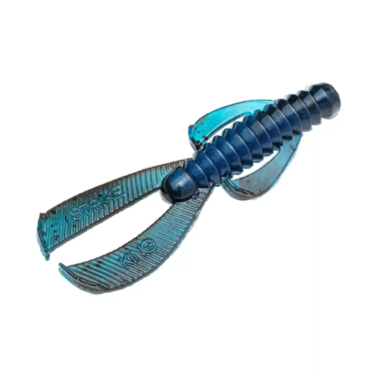 Strike King Rage Ned Bug 2.5”-Black Blue Swirl