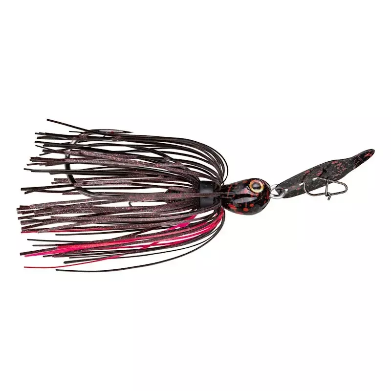 Strike King Thunder Cricket Vibrating Jig - 1/2 oz. Black Widow