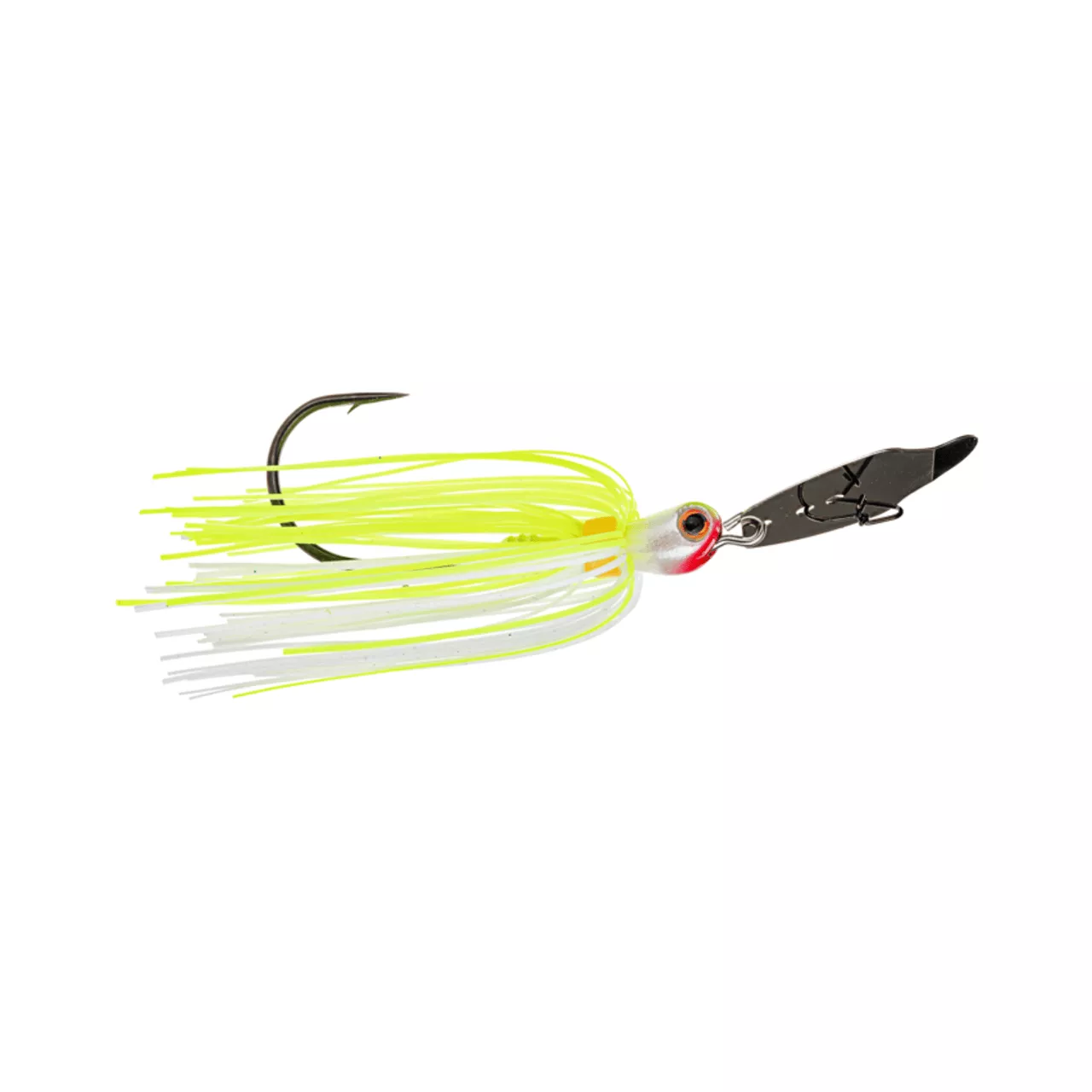 Strike King Thunder Cricket Vibrating Jig - 3/8 oz. Chartreuse White