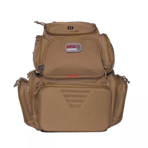 Tan Handgunner Backpack with Cradle by GPS