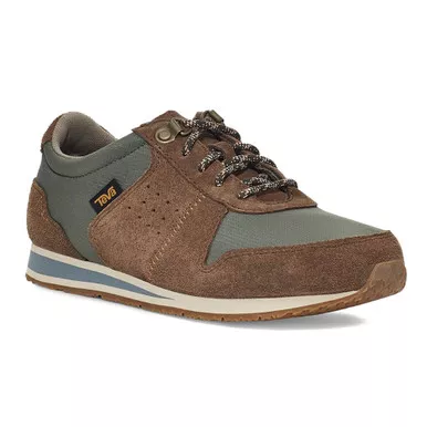 TEVA Women's Highside '84 Brown/Thyme Shoe (1125670-BTHY)