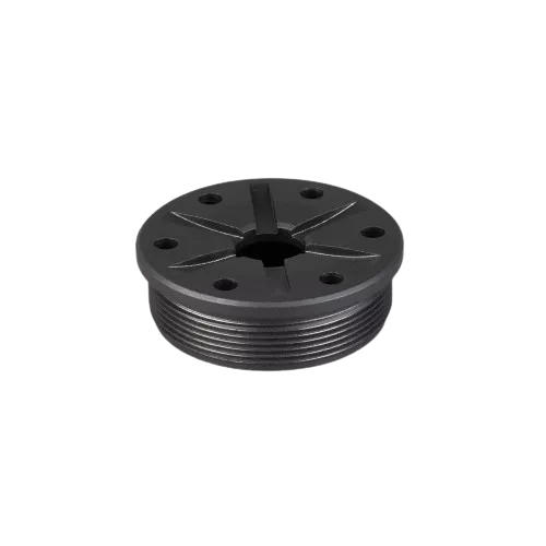 Titanium Front Cap for Bravo/HUB Suppressor in 30 Cal Bore by SilencerCo