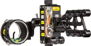 Trophy Ridge React One Pro 1-Pin Bow Sight, 0.019, Right-Handed, Black