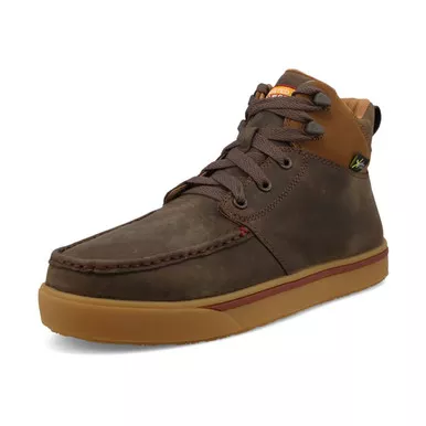 TWISTED X Men's 5in Work Kicks Shitake Shoe (MCANM02)