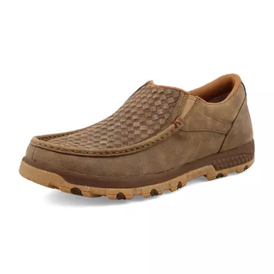 TWISTED X Men's Slip-On Bomber Driving Moc (MXC0018)