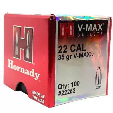 V-Max Bullets 22 Caliber .224 35 Grain