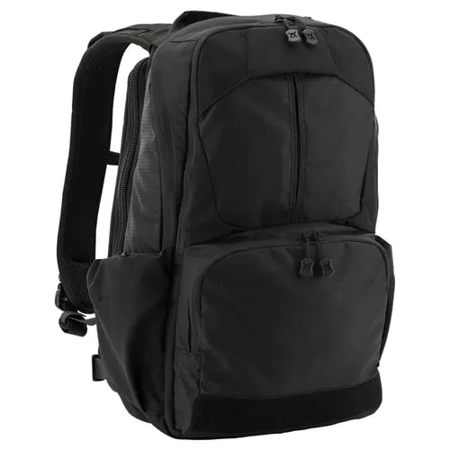 Vertx VTX5036IBK Ready Pack 2.0 Backpack Style made of Nylon with Black Finish, Weapon-Compatible Concealed Carry, 3-D Molded Foam Back & Tactigami-Compatible Loop Panels 18" H x 14" W x 6" D