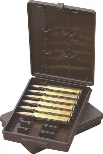 WALLET STYLE AMMO BOX 220 SWIFT-9X57 NORMA 9 ROUND BROWN