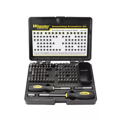 WHEELER Deluxe 89-Piece Professional Screwdriver Kit (562194)