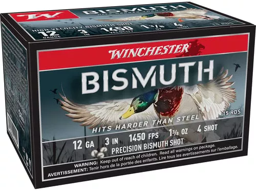 WINCHESTER BISMUTH 12 GA 3" #41-3/8OZ 15 RD/BX 10 BX/CS
