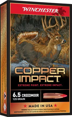 WINCHESTER COPPER IMPACT 6.5CM 125G LF 20RD BX 200RD CASE