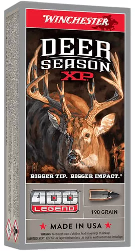 WINCHESTER DEER SEASON XP 400 LEGEND190G 20RD BX 200RD CASE