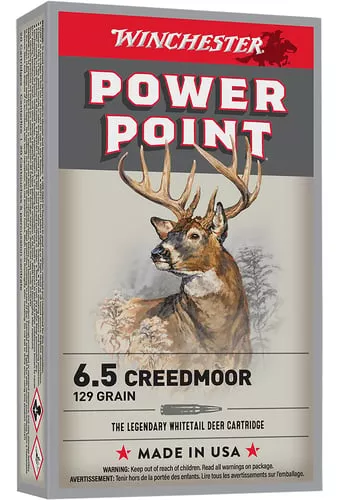 WINCHESTER SUPER X POWER POINT 6.5CM 129GR 20RD BX 200RD CASE
