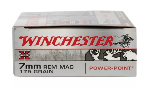 WINCHESTER SUPER X POWER POINT 7MM RM MG 175GR PP 20RD BX 200RD CASE