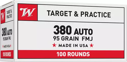 WINCHESTER USA 380ACP 95 GR FMJ VP