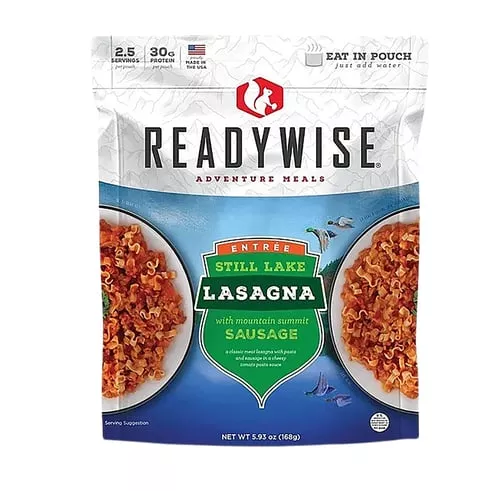 Wise Foods RW05808 Lasagna w/ Beef2 Servings 6 Per Case