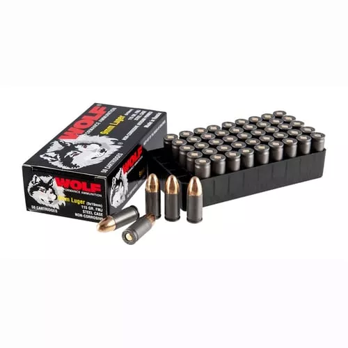 WORN WOLF 919WFMJ 9MM FMJ 115GR50