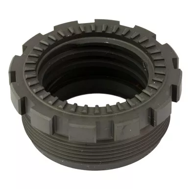 Yankee Hill Machine Kurz QD Adapter Titanium 1-3/8"-24 Thread Matte Black