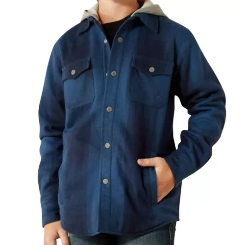 Youth Hicks Retro Long Sleeve Shirt Jacket by Ariat
