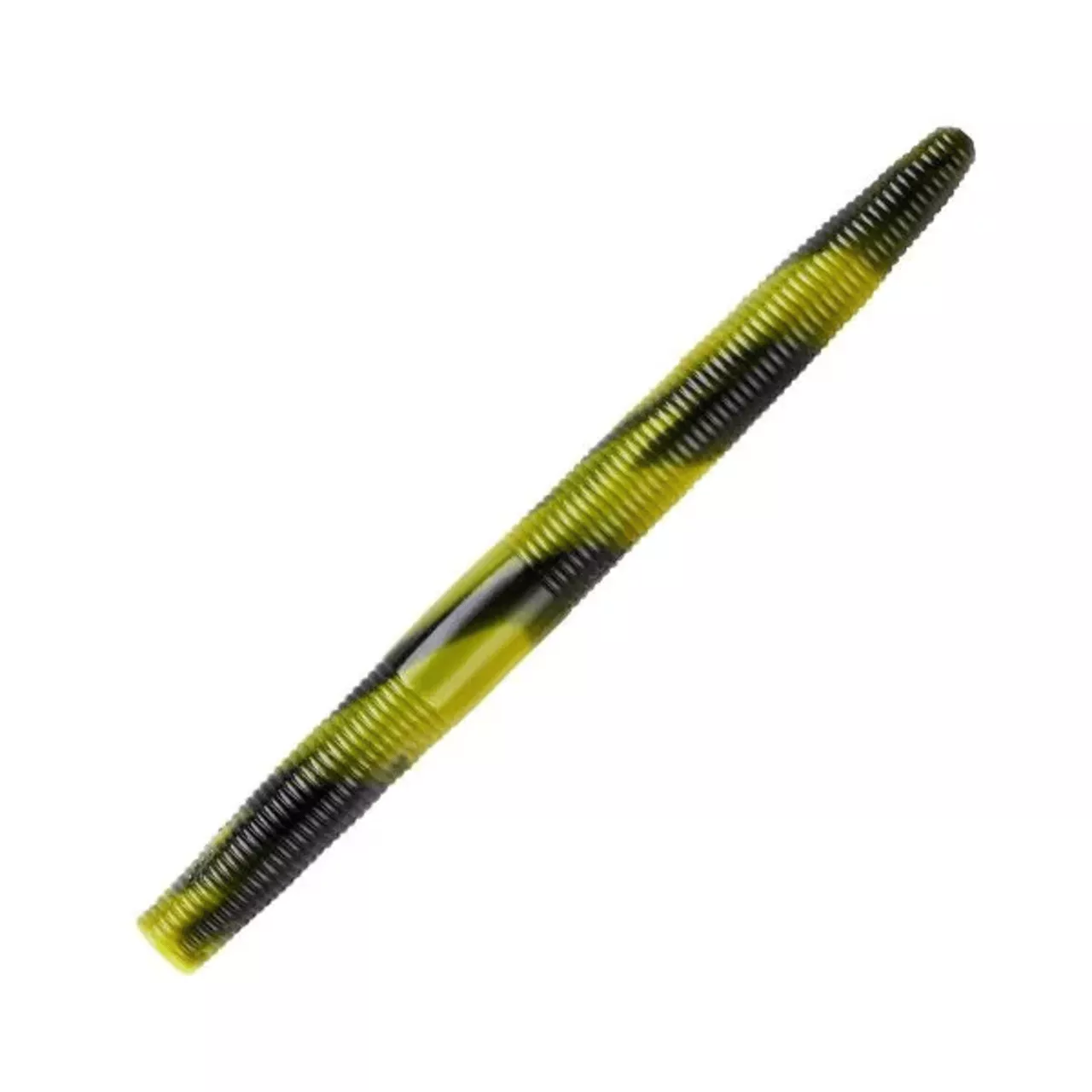 YUM Dinger 4" Soft Plastic Worm - Bumblebee Swirl