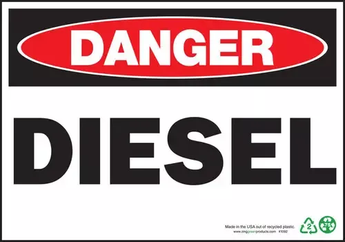 ZING Danger Diesel, 7x10, Adhesive