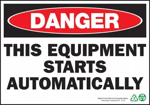 ZING Danger Equipment Starts, 7x10, Aluminum