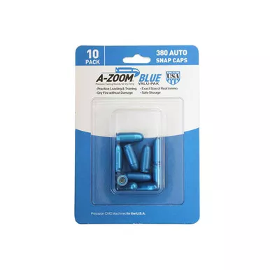 A-Zoom .380 ACP Snap Caps 10-Pack