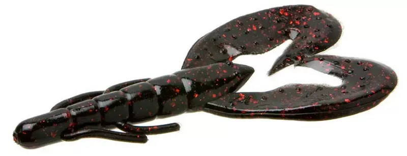 Zoom Super Speed Craw - Black Red Glitter